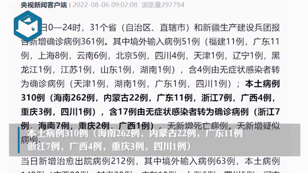 31省市新增确诊10例均为境外输入/31省区市新增1例确诊为境外输入