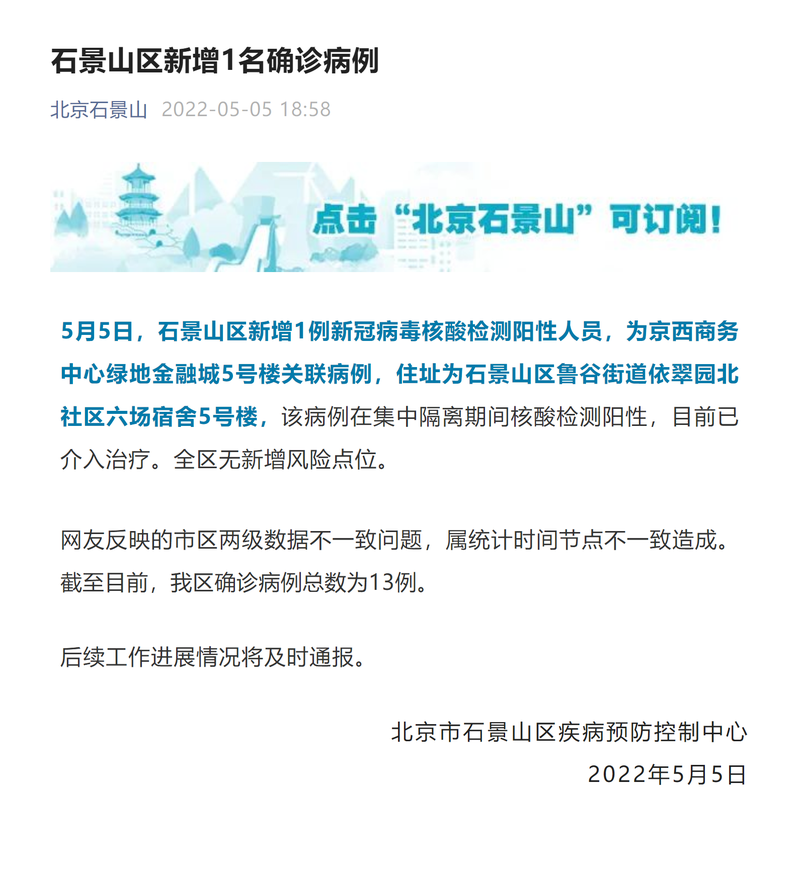 高碑店近1天重症病例通报(高碑店新增确诊病例)