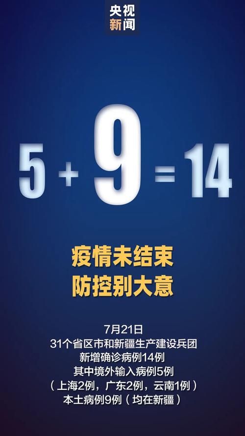 全国新增确诊14例含本土9例_全国新增确诊病例3887例