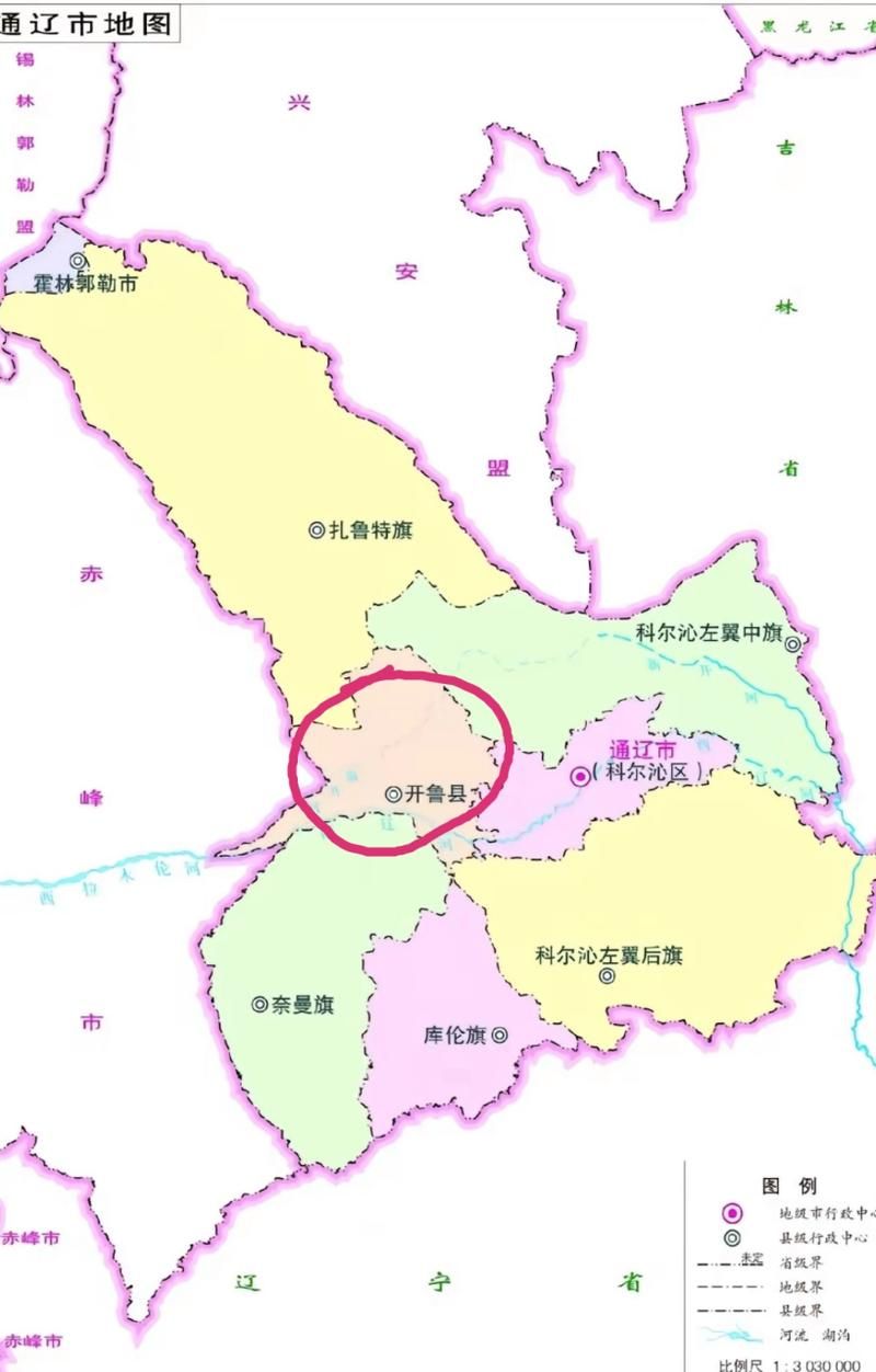 内蒙古自治区通辽开鲁县管控区区无症状感染者详情/通辽开鲁地图